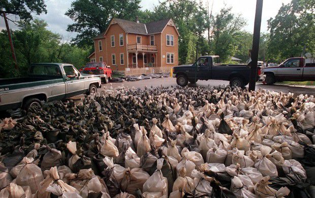 The Great Flood of 1993: July 8, 1993